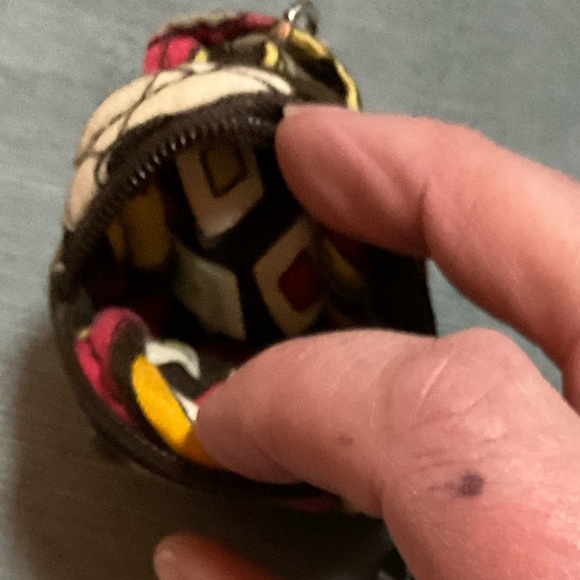 Vera Bradley Mini Backpack key chain purse charm. - Picture 8 of 8